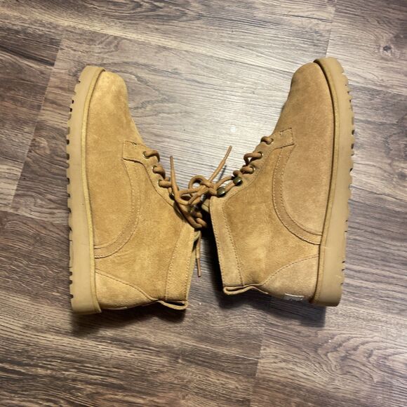 Ugg Bethany Classic Slim Ankle Cut Brown Comfort Boots Shoes Women's Size 7.5 - Picture 8 of 16